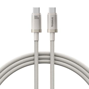 Cable USB-C Baseus Titanium Alloy 100W 1 m Carga Rápida