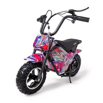 Mini Moto 36v Allroad Rosa - Moto Eléctrica Infantil De Batería Para Niños