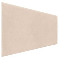 dhome cabecero hueso 110cm acabado toalla soft tapizado liso 4cm grosor 70 alto tejido suave para pared acusticos cabeceros absorbentes 110cm 4cm - 70 al - hueso