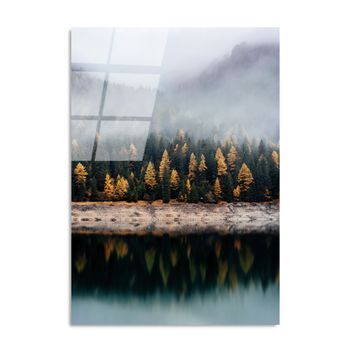 Pintura Vidrio Templado Uv-133 Multicolor 70x100 Cm