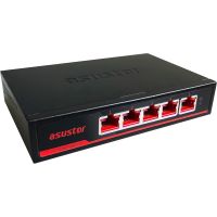 asustor asw205t switch no administrado gigabit 25g 5 puertos