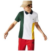 lacoste polo polo manches courtes blanc para hombre