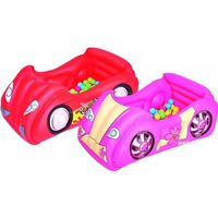 juinsa coche hinchable  con 50 bolas 119 x 79 x 51cm - modelo aleatorio