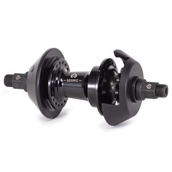 Eclat Seismic Rear Cassette Hub - RHD Black / RHD