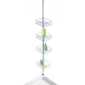 Wenko Estanteria Rinconera Telesc&oacute;pica Domaso 25 X 20 X 56-275 Cm