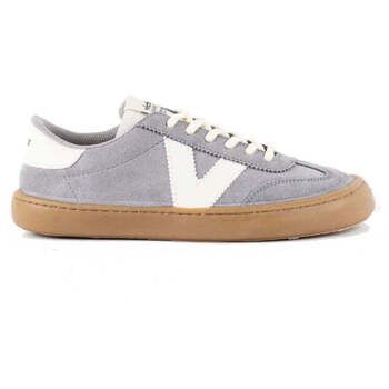 Victoria Zapatillas 1186103 Olmo Barefoot Efecto Serraje - Gris para mujer