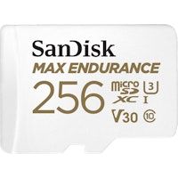 sandisk max endurance memoria flash 256 gb microsdxc uhs-i clase 10