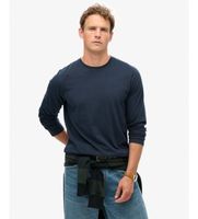 superdry para hombre m6010879a camiseta classic essential marino xxl casual algodon manga larga