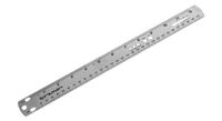 birzman multi use ruler silver
