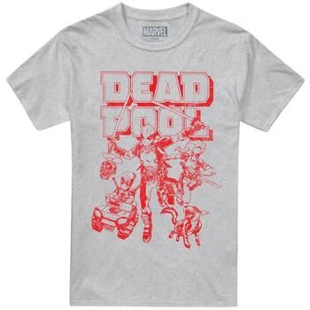 Deadpool Camiseta Corps Red Attack para mujer