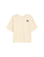 camiseta de montana the north face cropped fine rosa mujer
