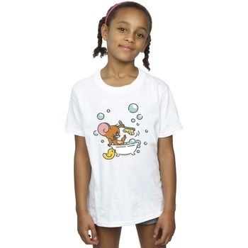 Dessins Animés Camiseta Bath Time para niña