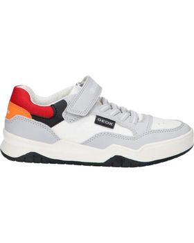 de GEOX J167RB 0FEFU J PERTH C1234 LT GREY-RED GRIS