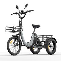 bicicleta electrica cysum ag1 pro 750w 48v20ah 20 neumaticos - gris