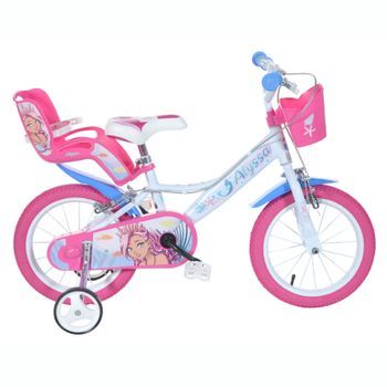 Bicicleta Niños 14 Pulgadas Sirena 4-6 Años