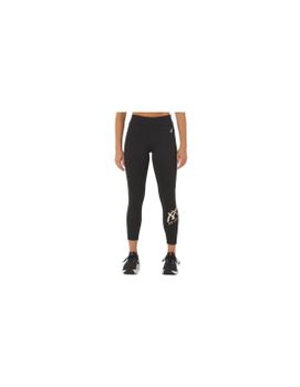 Mallas de Fitness ASICS Tiger 7/8 Mujer Negro