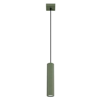 Lámpara colgante moto verde, 1 luz