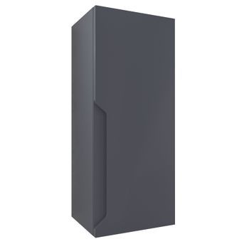 Kibath Mueble Auxiliar De Baño Victoria 35x27 Cm Acabado Grafito Mate De Colgar