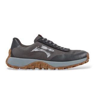 Camper para hombre. K101077-003 Zapatillas Drift Trail gris y negro (42), Plano, Ninguno, Outdoor, Poliéster reciclado