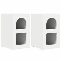 mesita de noche elst 2 uds 295 x 335 x 50 cm vidaxl