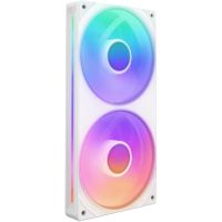 nzxt f240 rgb core ventiladores suplementarios 240mm blanco