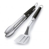 set de 2 accesorios de acero inoxidable weber original - 6625 - weber