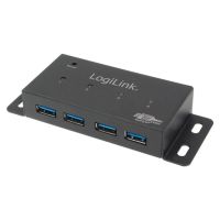 hub logilink 4 puertos usb 32 gen 1 5000 mbits modelo ua0149 gris