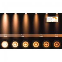 foco de techo led fedler cuadrado 12w
