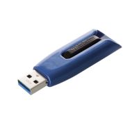 unidad usb verbatim v3 max 128 gb usb 32 gen 1 deslizar negro azul