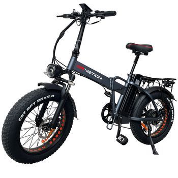 Bicicleta Eléctrica Drvetion At20, Plegable, Batería Samsung, Gris