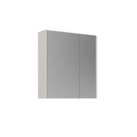 mueble de bano con espejo  - 60 x 16 x 66 cm - cashmere