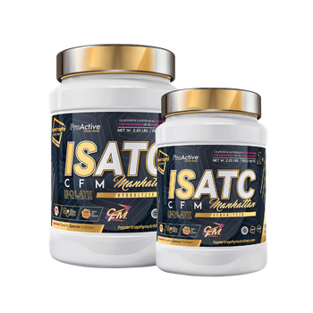 Isatc Manhattan Cfm Isolate + Hydrolyzed | Aislado + Hidrolizado De Proteína 89% | Hypertrophy Nutrition | Sabor Fresa | 2 Kg