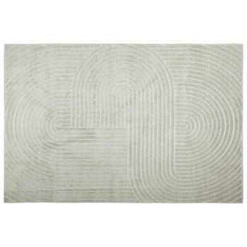 Alfombras De Área Palmeras Verde 200 X 280 Cm Poliéster Vidaxl