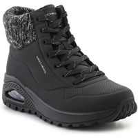 skechers botines uno rugged - darling 167988-blk black para mujer