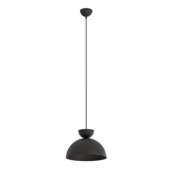 Lámpara colgante varel s negro