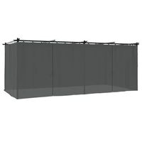 596x295x221 cm aluminio - antracita