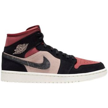 Nike Zapatillas altas Baskets Air Jordan 1 Mid Canyon Rust cuir de haute qualité para mujer