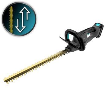 Cortasetos A Batería Longitud Corte Hasta 45cm Titaniumsword 4500 Freemove 21v Motor Sin Escobillas Cuchillas De Titanio Cecotec