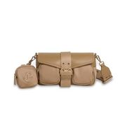 pepe jeans para mujer pl0300061 bandolera gale beige osfa casual poliamida