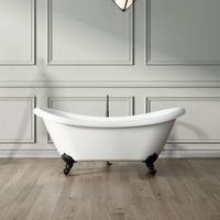 banera con patas darlington  175 cm patas aguila doradas