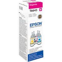 epson t6643 magenta ecotank ink bottle - 70 ml magenta