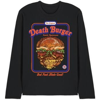 Steven Rhodes Camiseta manga larga Deathburger para mujer
