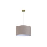 abrila colgante de 45 cm modelo happy gris con pantalla