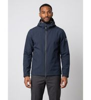 ecoalf para hombre mcmgajkdiluv0434w26-162 chaqueta diluvio marino m casual poliester reciclado