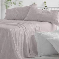 juego de sabanas burrito blanco cama de 90 cm franela color nude