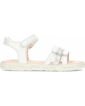 de GEOX SANDALIAS PARA NINA HAITI J458ZD WHITESILVER