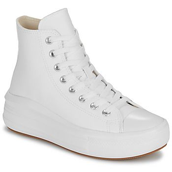 Converse Zapatillas altas CHUCK TAYLOR ALL STAR MOVE PLATFORM LEATHER para mujer