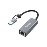 adaptador de red equip 133495 usb-c a 25gbe aluminio gris usb-ausb-crj45