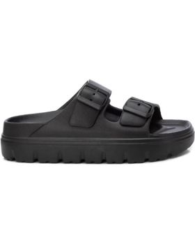 de XTI SANDALIA XTI 142550 NEGRA CON DOBLE HEBILLA AJUSTABLE NEGRO