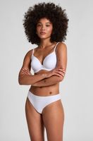 hunkemoller tanga invisible blanco